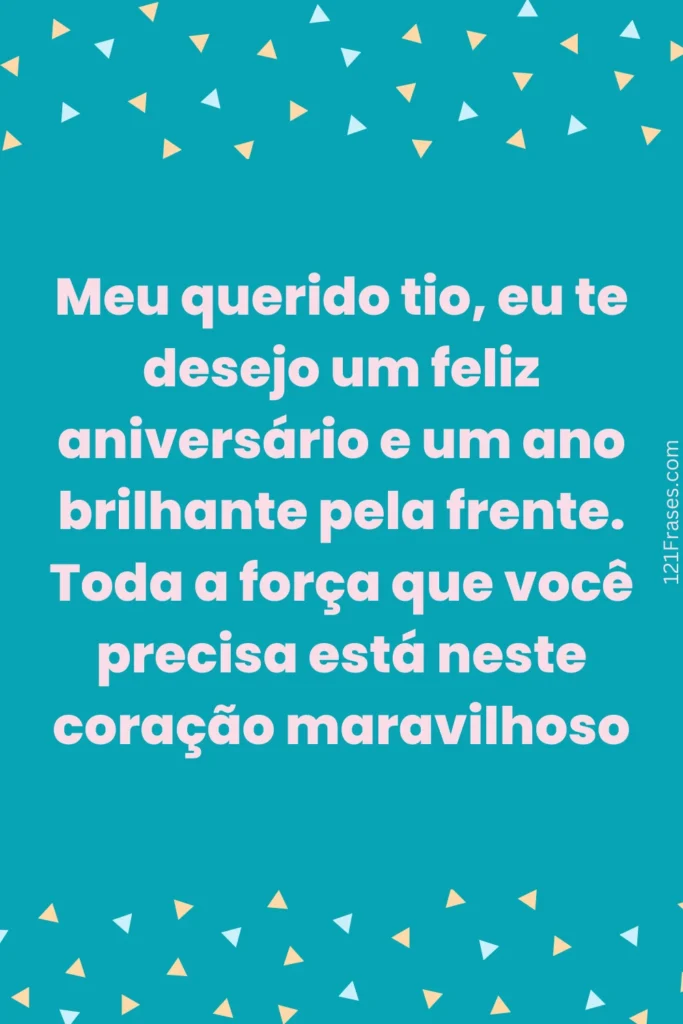 Mensagens De Aniversário Para Tio